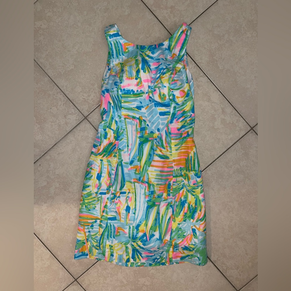 Lilly Pulitzer - Dress w Sailboats , multicolor , worn once size 00